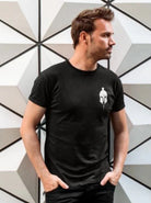 T-shirt - Small cream logo, WeAreWarriorsApparel.com