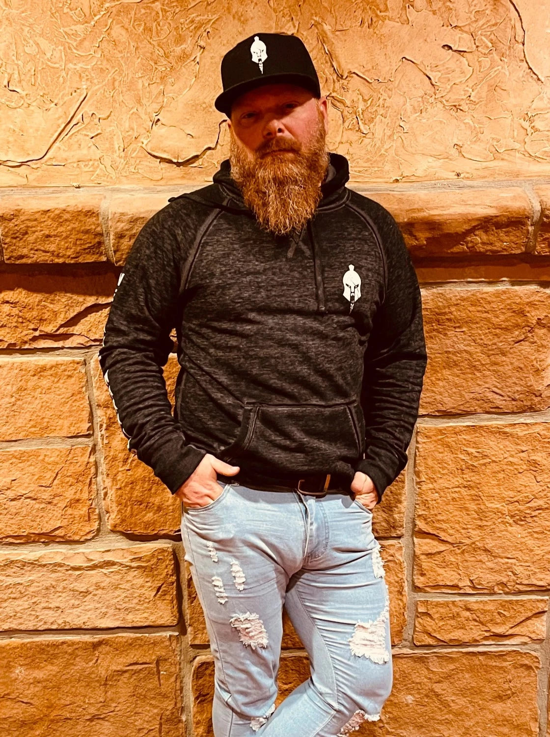 WAW Hoodie - Cream “We are Warriors”, WeAreWarriorsApparel.com