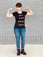 T-shirt - “We are Warriors” gunmetal (women’s), WeAreWarriorsApparel.com