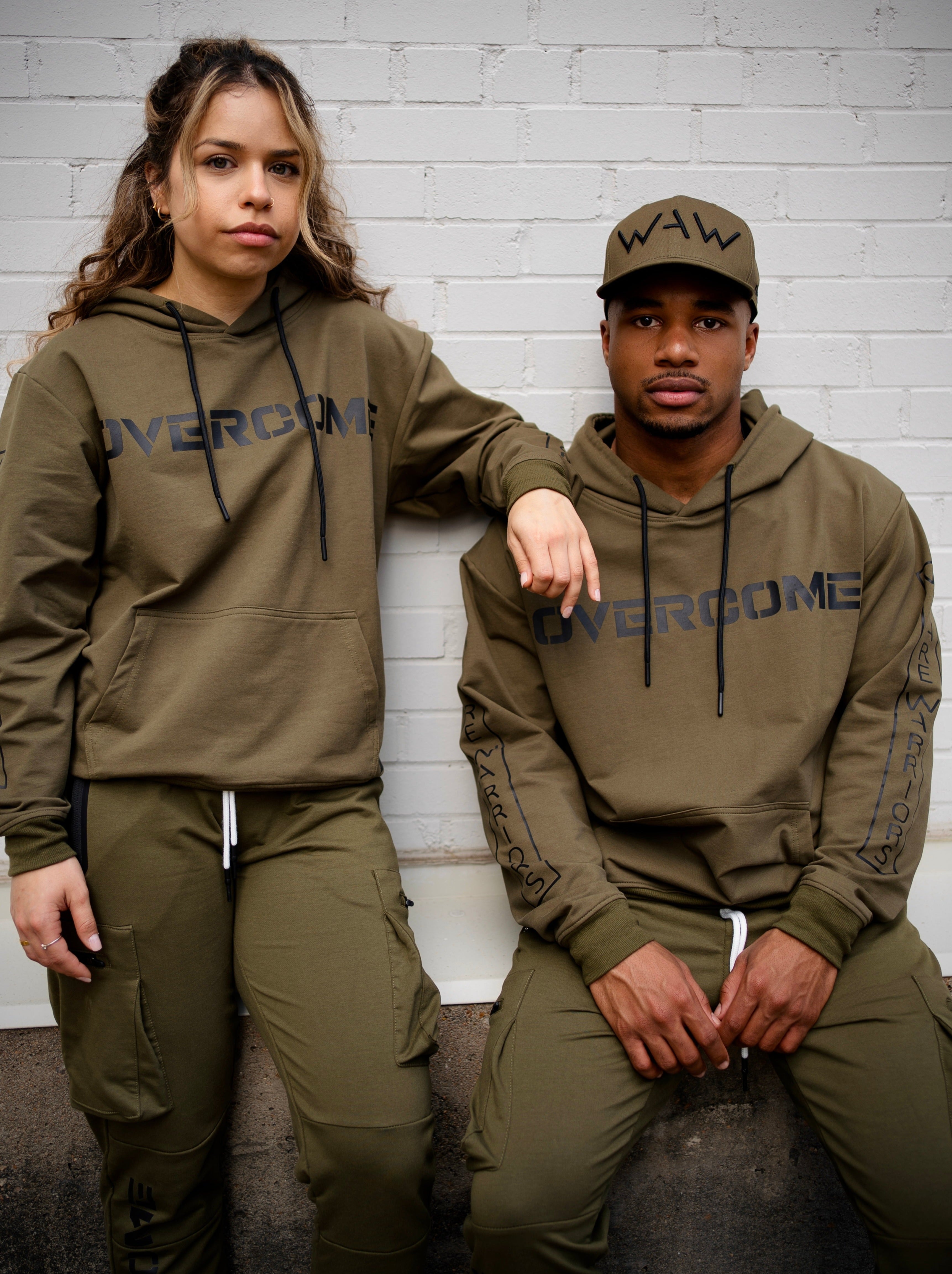 Overcome Olive Tree Hoodie, wearewarriorsapparel.com