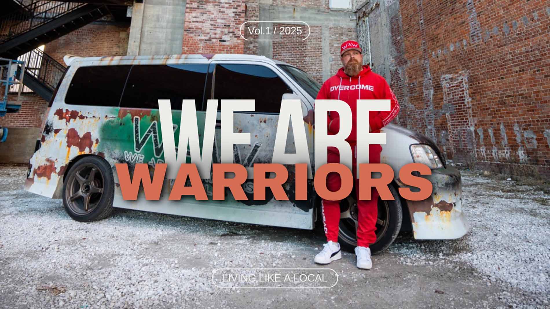 We Are Warriors Apparel video - Overcome message