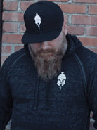 WAW Hoodie - Gunmetal “We are Warriors”, WeAreWarriorsApparel.com